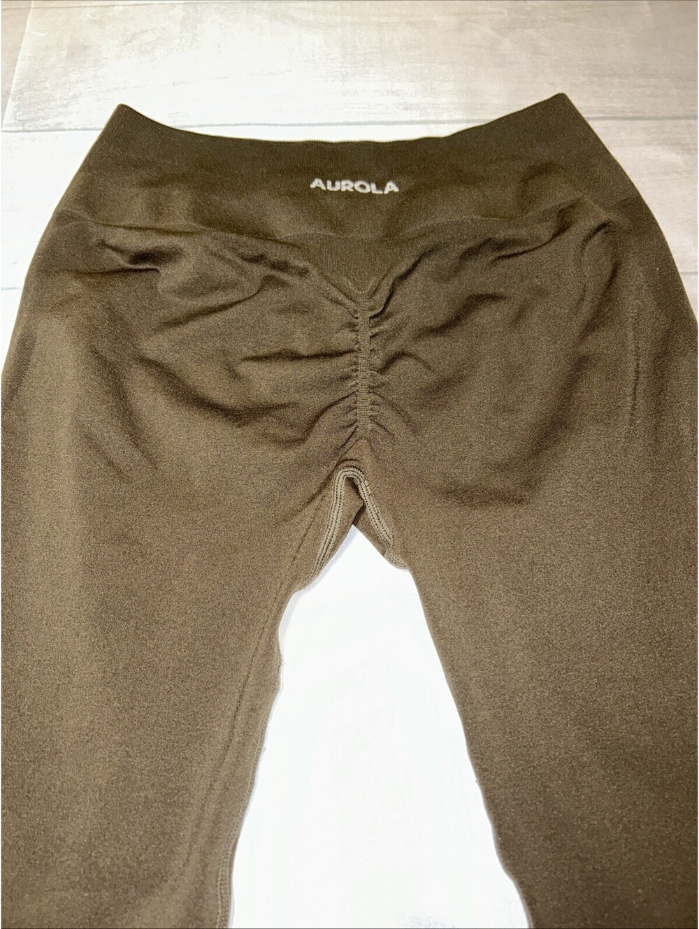 Aurola Intensify High-Waisted Seamless Ruched Butt Lifting Leggings Small Medium